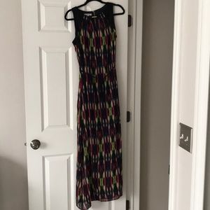 Long Multi Color Maxi Dress